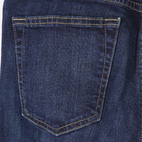 Abercrombie & Fitch Men's Kennan Straight Stretch Jeans Dark Wash Size W31/L30 - Picture 3 of 5